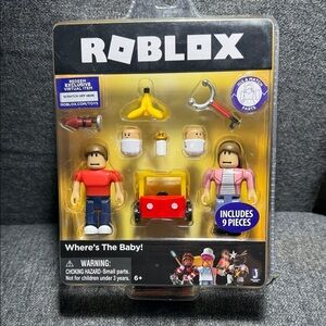 Roblox Where's The Baby? Action Figure Playset - New in sealed package